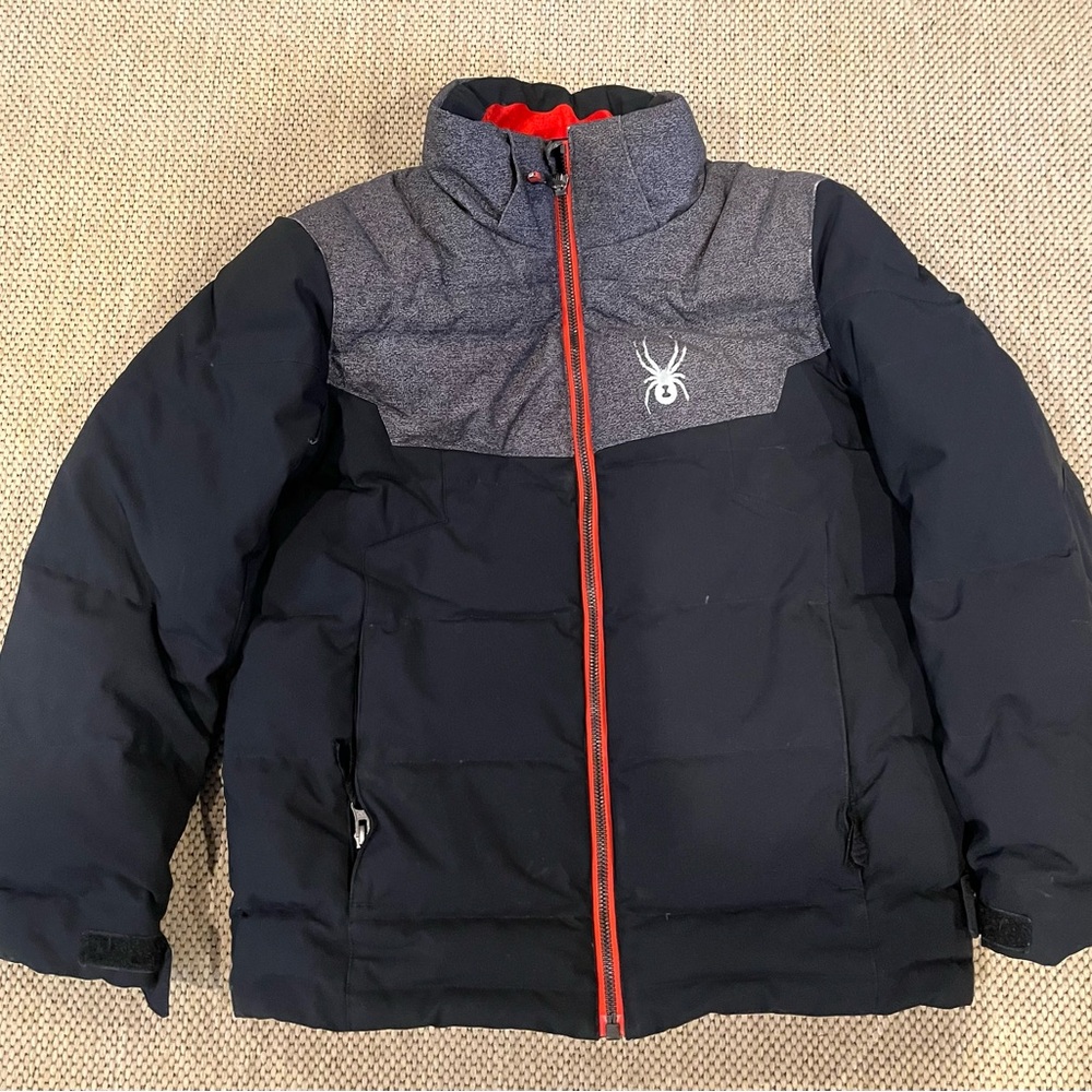 Spyder Kids Black and Gray Jacket